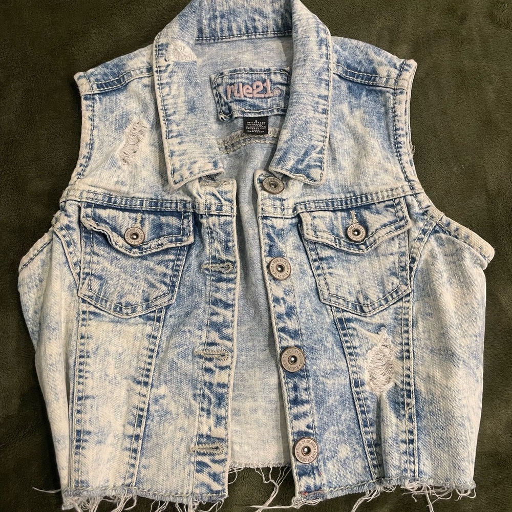 Rue21 Light Blue Denim Jacket